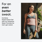 Sports Research Sweet Sweat Workout Enhancer Roll-On Gel Stick - Sweat Harder and Faster, Helps Promote Water Weight Loss, Use with Sweet Sweat Waist Trimmer