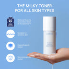 LANEIGE Cream Skin Toner & Moisturizer: Lightweight Refillable Korean Milky Toner with Ceramide & Peptide for Hydration, Firming, & Barrier Support