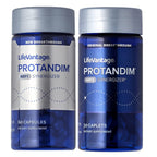 LifeVantage Protandim Dual Synergizer, NRF1 (60 Caps) + Nrf2 (30 Caps) Activators, Healthy Aging, Antioxidant, Cellular Energy Boost, Heart Health, Ashwagandha, Turmeric, CoQ10