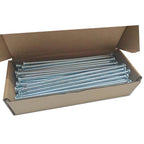 Metal Stakes, 10 Inch 35Pcs Silver Galvanized Landscape Spikes,Garden Nails