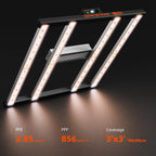 Spider Farmer SE3000 LED Grow Light 300W, Osram Red & App Controlled