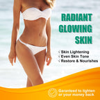 Skin Bleaching Cream, Skin Lightening for Intimate Area, Whitening Cream Underarms, Knees, Elbows, Inner Thigh, Bikini Line, Armpit, Natural Formula Dark Spot Remover