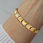 Italian Charms Bracelet Gold Sets with 1Pcs Starter Brascelet 20Pcs Charms
