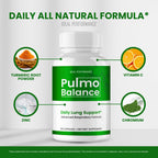 Pulmo Balance Capsules, Official PulmoBalance Supplement Pills - Maximum Strength, All Natural Lung Cleanse & Health Support, Advanced Formula for Healthy Flow, Comfort & Detox Reviews (60 Capsules)