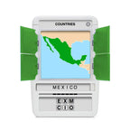 100 PICS Countries of The World Travel Game - Learn 100 Countries | Flash Cards with Slide Reveal Case | Geography Card Game, Gift, Stocking Stuffer | for Kids and Adults | Ages 6+