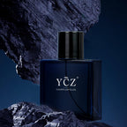 Ycz Charm Unfolds Marine Perfume for Men, 1.7 oz. Long Lasting Eau De Parfum Cologne For Men, Oriental Woody Fragrance - Ideal Special Occasions, Making it the Ideal gentlemen���s Gift