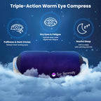 Lure Essentials Steam Eye Mask by Eye Serenity Self-Heating Warm Compress, 45-Pack, Unscented, Dry Eye Relief, Perfect for Self-Care, Ideal for Office, Travel & Nightly Relaxation, Calm Sleep
