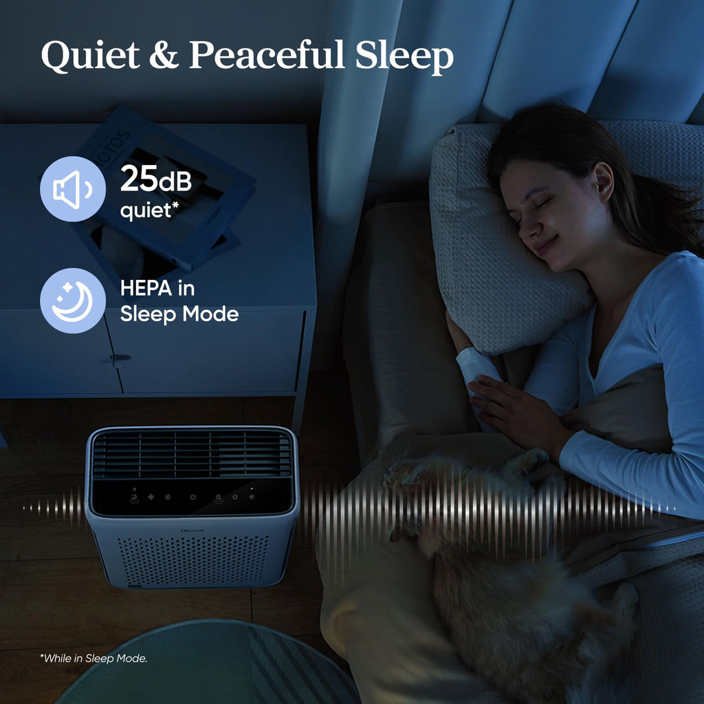 LEVOIT Air Purifier for Home Pets Bedroom Washable Pre-Filter