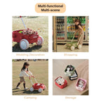 Kidpop PULA 2-in-1 Push and Pull-Along Wagon, Baby Push Walker for First Learner from 7 Month to 4 Year, One Year Birthday Gifts, Sturdy and Safe, Indoors and Outdoors (White)