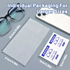 Lens Wipes for Eyeglasses, Eyeglass Lens Cleaning Wipes Pre-moistened Individually Wrapped Sracth-Free Streak-Free Eye Glasses Cleaner Wipes for Sunglass, Camera Lens, Goggles（500count)