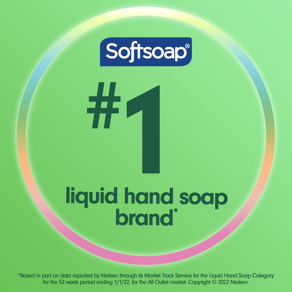 Softsoap - US05264A SOFTSOAP Liquid Hand Soap Refill, Soothing Aloe Vera, 50 Ounce Bottle, Bathroom Soap, Bulk Soap, Moisturizing Hand Soap, Premium Scented Hand Soap (Pack of 6) Packaging May Vary