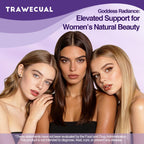 Trawecual GHK-Cu Peptide Hair Softgels – 2mg GHK-Cu with Liposomal Delivery – Beauty Support for Skin, Hair & Collagen – Easy-to-Swallow Plant-Based Softgels