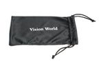 V.W.E. Men Progressive Reading Glasses No Line Clear on Top Bifocals Reader - Rectangular Matte Sport (Matte Black, 1.00, x)