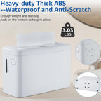 Pollock Paper Towel Dispenser Holder Countertop Commercial,White-L