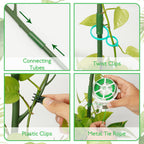 16 Pack Plant Support Stakes, Detachable Monstera Climbing Stakes