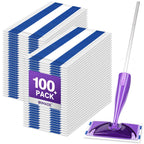 UNIMADE 100 Count Mop Pad Refill Compatible with Swiffer WetJet, Disposable Multi-Layers Mopping Pads for All Hard Surface, Especially Hardwood Floor, Super Absorbent Spray Mopping Pad Refills