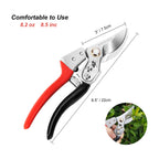 TONMA 8" Garden Shears, Made in Japan, Pruning Shears for Gardening, TP-2