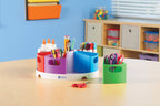 Learning Resources Create a Space Storage Center - Toy Desk Organizer, Classroom Workspace Must Haves, Homeschool Organization, Arts & Crafts, Rotating Caddy, Office & Teacher Supplies
