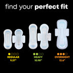 U by Kotex Ultra Thin Pads, Clean & Secure, Heavy Absorbency, 56 Count (Packaging May Vary) (Pack of 2)