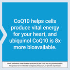 Life Extension Super Ubiquinol CoQ10 with Enhanced Mitochondrial Support, Potent Heart Health & Cellular Energy Production Support, Ultra-absorbable, Gluten-Free, Non-GMO, 100 mg, 60 softgels