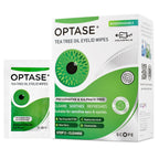Optase Tea Tree Oil Eyelid Cleansing Wipes - Daily Hygiene & Relief from Blepharitis, Tired and Dry Eyes - 3x20 Pack