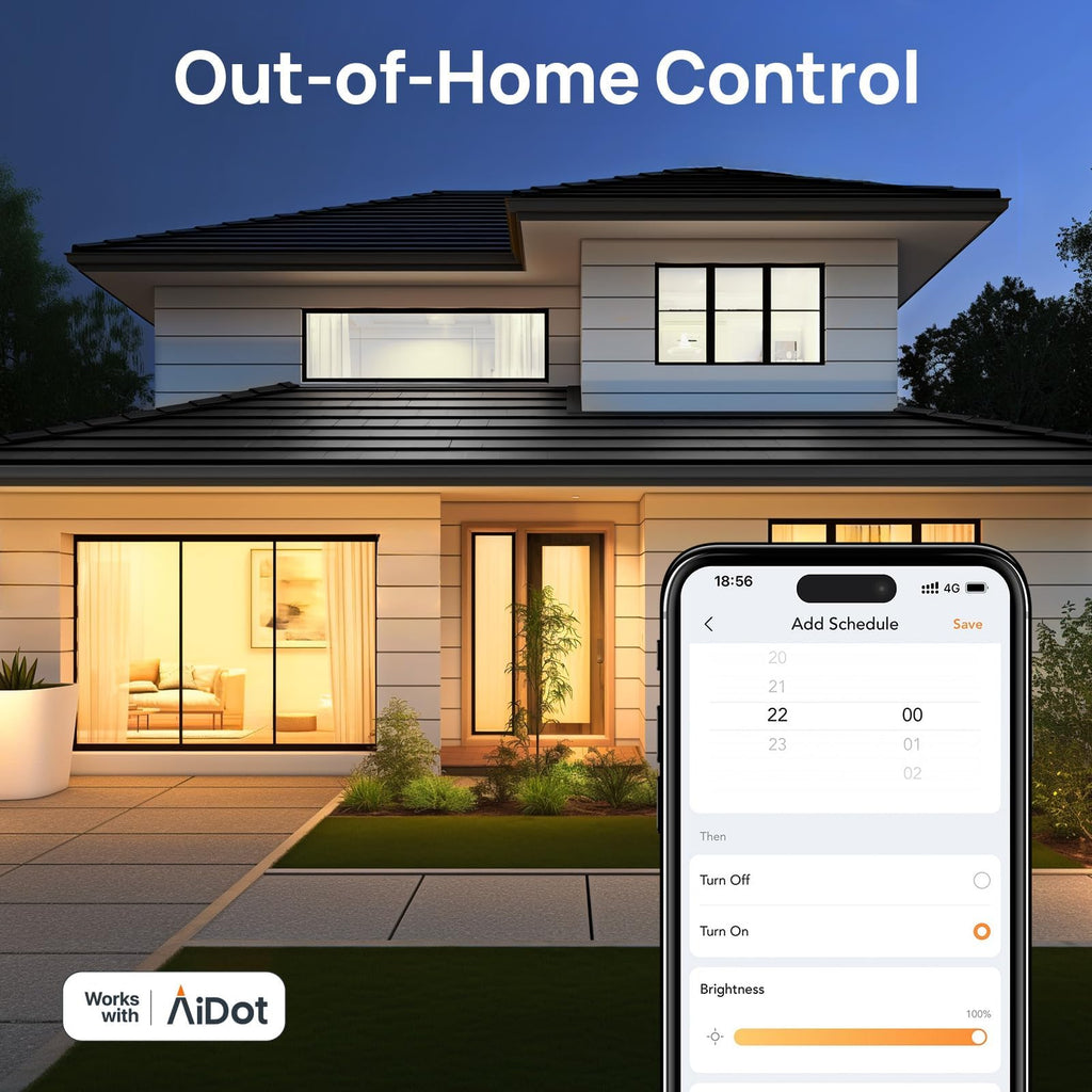 Linkind Matter Smart Light Bulbs, Work with Apple Home, Alexa, Google Home