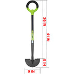 Radius Garden 25602 Pro-Lite Carbon Steel Edger, Green
