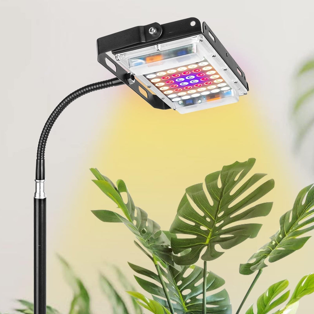 LBW Grow Light with Stand, Full Spectrum Floor Grow Light for Indoor Plants