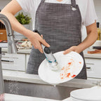 OXO Steel Soap Dispensing Dish Brush 10 in