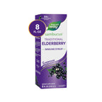 Nature’s Way Sambucus Elderberry Traditional Immune Syrup, Highly Concentrated Black Elderberry Extract, Traditional Immune Support*, Delicious Berry Flavored, 8 Fl Oz (Packaging May Vary)