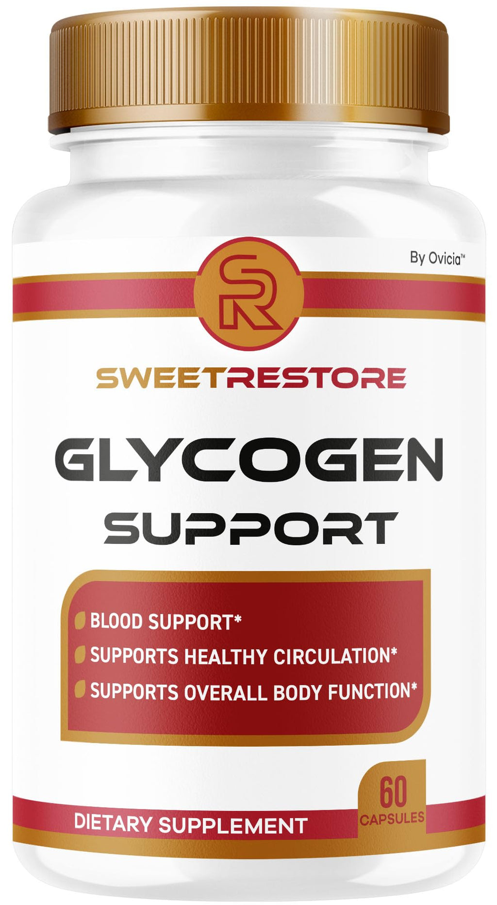 Sweet Restore Glycogen Support - Official Sweet Restore Capsules Advanced Formula with All Natural Ingredients, SweetRestore Glyco Pills for Wellness & Health, 60 Capsules for 1 Month