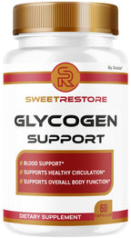 Sweet Restore Glycogen Support - Official Sweet Restore Capsules Advanced Formula with All Natural Ingredients, SweetRestore Glyco Pills for Wellness & Health, 60 Capsules for 1 Month