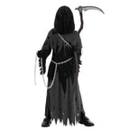 Spooktacular Creations Glowing Eyes Grim Reaper Costume for Kids, Halloween Costume for Boys, Halloween, Dress-up Party
