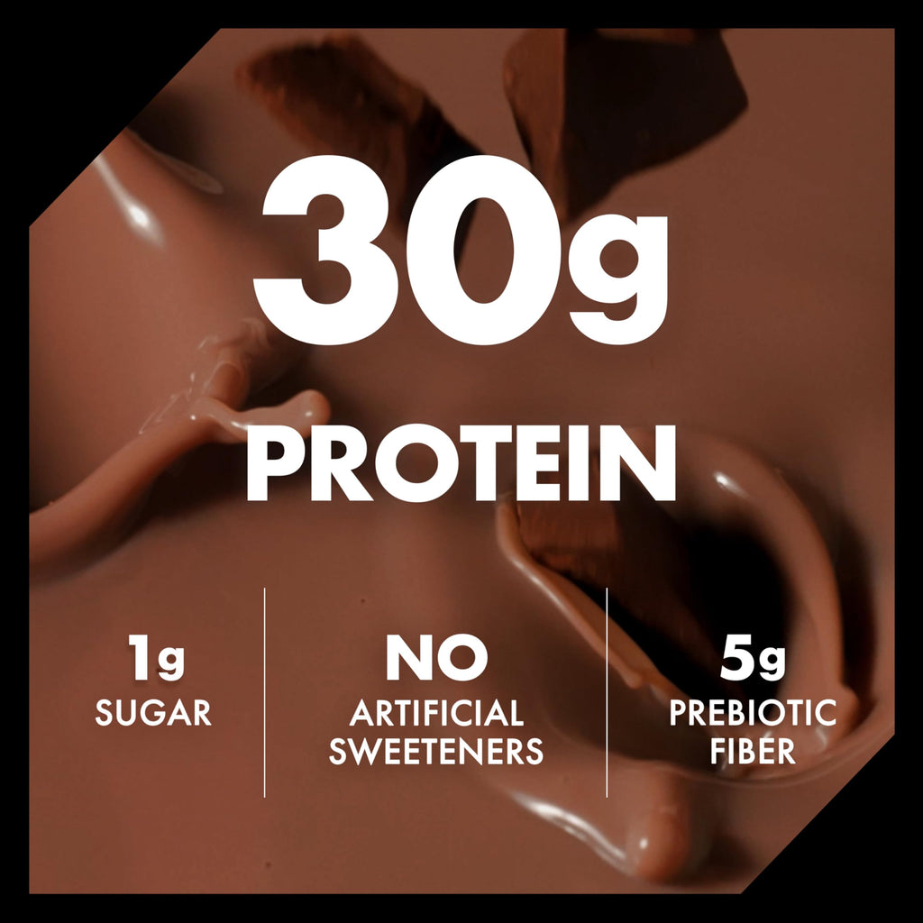 Oikos Protein Shake, Chocolate, 30g Protein, 12 fl oz, 12 Count