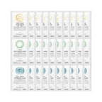 #OOTD Hydrating Soothing Sheet Masks Gift Set for Skincare, Korean Vegan Sheet Mask for Dry, Sensitive Skin, Calming, Smoothing, Brightening, Collagen, Ceramide, Cica, Hyaluronic Acid 30EA