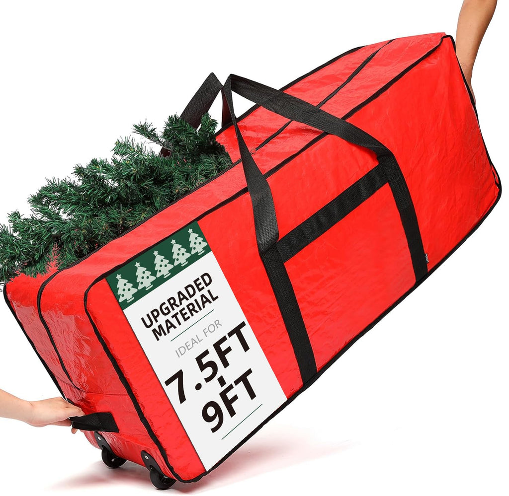 HOMEST Christmas Tree Storage Bag, Fits for 7.5-9 ft Xmas Artificials