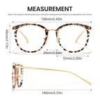Cyxus Blue Light Glasses Photochromic Lens for Women, Fashionable Computer Glasses on Office Reduce Eye Strain Anti Migraine Great for Working Reading