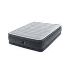 Intex 64417ED 22in Queen Dura-Beam Comfort Plush High-Rise Inflatable Air Mattress with Built in Pump for Travel and Camping, 600lb Weight Capacity