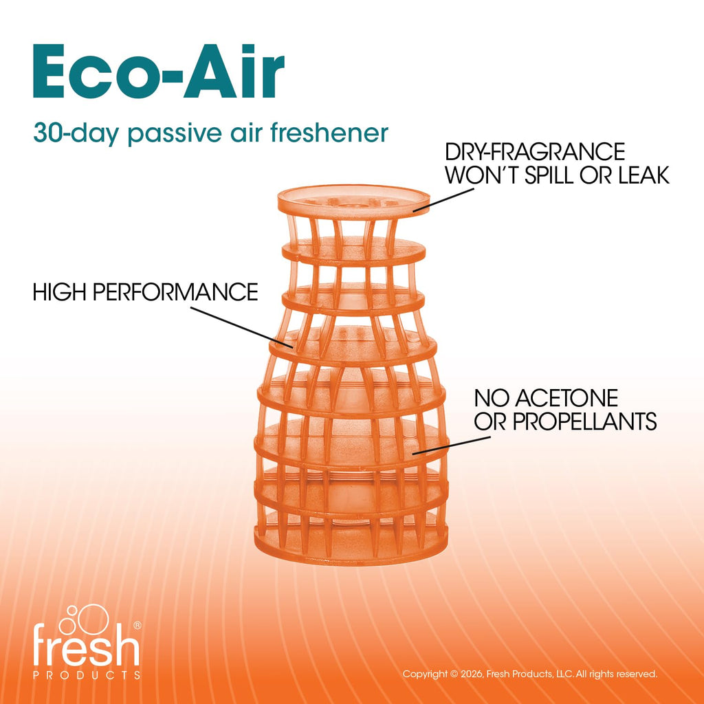 Fresh Products Eco Air Freshener Refill Solid Dry, Mango, 6 Pack