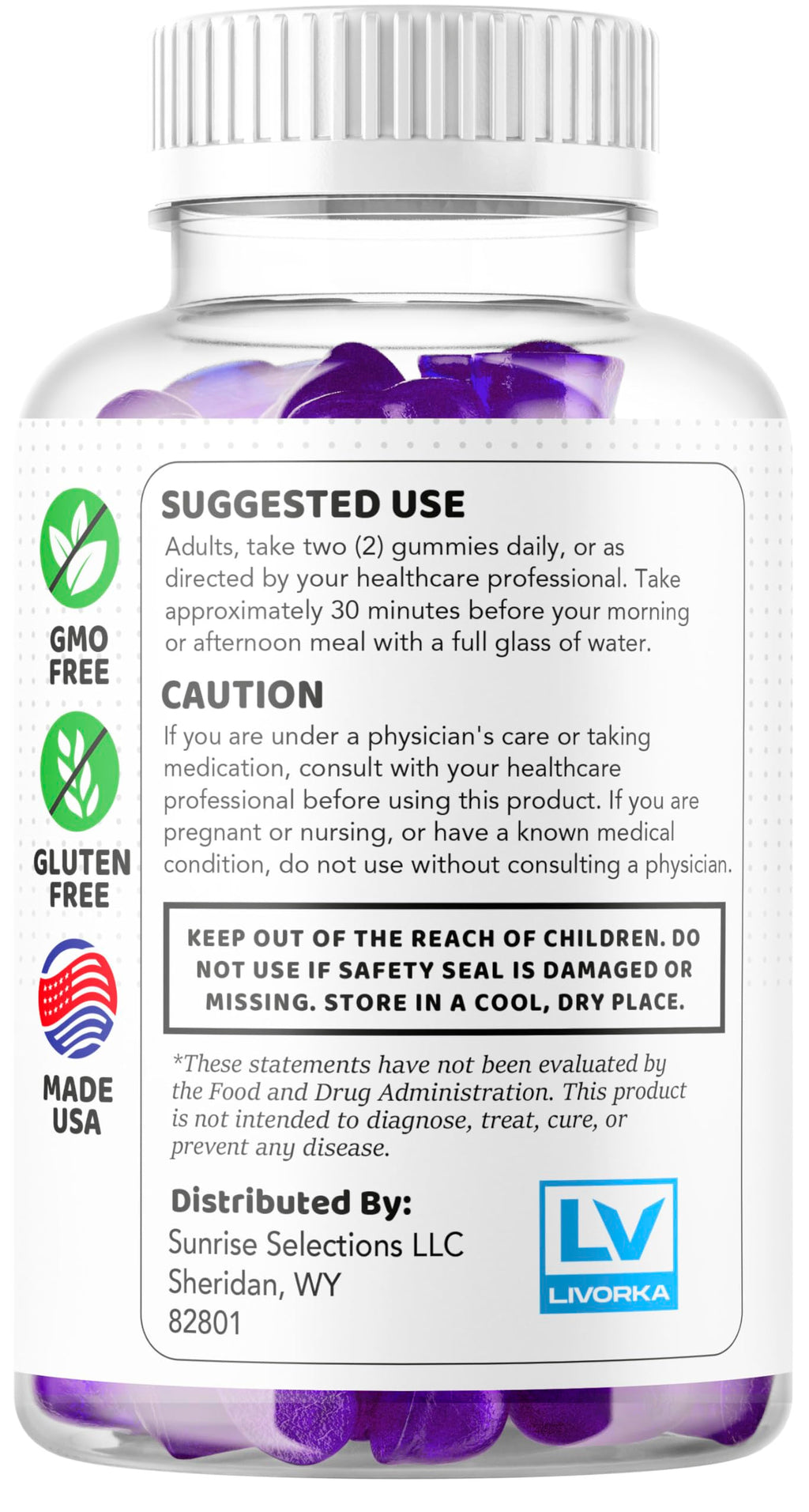 Thrive XXL Gummies - Official ThriveXXL Supplement Support Gummys for Men, ThriveXXLGummies All Natural - Maximum Strength, Advanced Formula for Health & Wellness, 60 Gummies for 1 Month