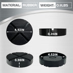 TONDA Floor Jack Pad, Pinch Weld Jack Adapter, Rubber Pad for Cars, 2 Pack