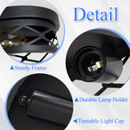 SKEJAO Flush Mount Ceiling Light Fixture, 3-Light Ceiling Light Fixture for Hallway, Black Hallway Light Fixtures Ceiling,Light Fixtures Ceiling Mount for Kitchen,Farmhouse,Hall (1 Pack)