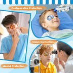 75 Pcs Adhesive Eye Patches for Kids Boys, 15 Cute Styles, 3 x 2 Inch Latex Free Breathable Cotton Adhesive Eye Patch for Amblyopia Lazy Eye, Light Blocking Disposable Eye Pad for Toddler Boys