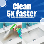 Scrubbing Bubbles Easy Clean Foaming Bleach-Free Bathroom All Purpose Cleaner, Fast-Acting Foam Cleans Limescale, Dirt and Grime on Showers, Sinks, Toilets, Tiles, Counters, & More, 32oz Spray