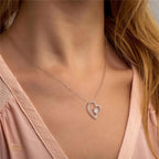 To My Daughter Necklace From Dad With Heartfelt Message, (LED, Fan Forever)