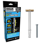 TOGGLER SNAPTOGGLE BB Toggle Anchor with Bolts, 1/4-20 UNC, 10 Pack