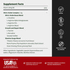 Snap Supplements Nitric Oxide Booster Pre Workout, Muscle Builder - L Arginine, L Citrulline 1500mg Formula, Tribulus Extract & Panax Ginseng, Strength & Endurance (90 Capsules)