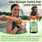 2 Pack Pure TUDCA Bile Salts Liquid Drops 1200mg (Tauroursodeoxycholic Acid) Premium Liver Support, Bile Flow & Gallbladder Cleanse Supplement丨High Absorption Liquid