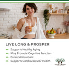 Ergothioneine Supplement (EGT) 30mg of Pure, Plant-Based L-Ergothioneine Per Capsule, 60 Count (May Support Longevity and Healthy Aging) Non-GMO, Gluten Free, Vegan Safe by Double Wood (Pack of 2)