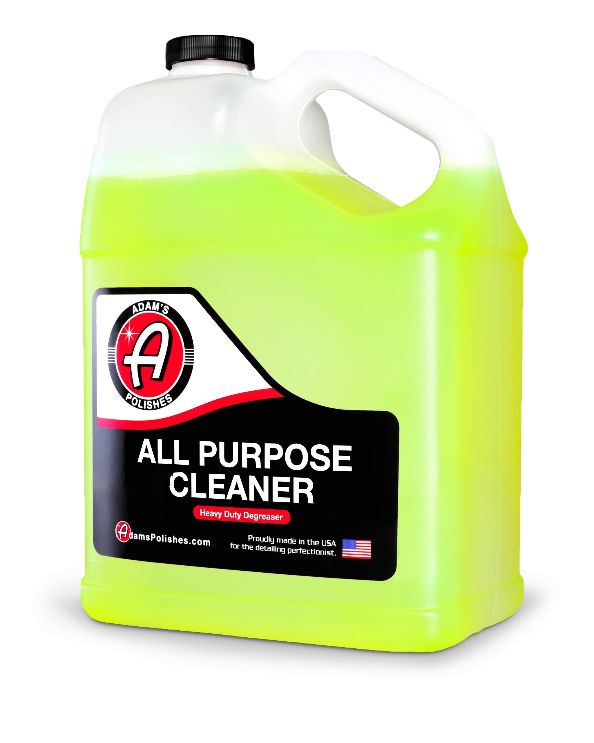 Adam's Polishes All Purpose Cleaner (Gallon) - Professional Heavy Duty Industrial Cleaner & Degreaser | Cuts Heavy Grease & Tar | Car Detailing, Tire Cleaner, Engine Cleaner, Wheel Cleaner